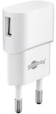 Enzo goobay USB-oplader vinklet 1a hvid - 9550110