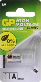 Gp 11a batteri alkalisk 11a mn11 6v super 1 blister