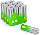 Super Alkaline AA -batterier 16 hk
