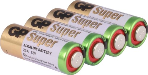 Gp 23a 12 volt alkalisk blister 4 3011961