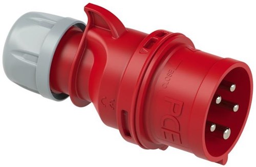 Gp cee 5p 16a 400v stik med faseskifter - 6314100