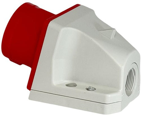 GP CEE 5P 32A 400V OPB WCD rød med stifter - 6315177
