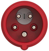 GP CEE 5P 32A 400V OPB WCD rød med stifter og faseskifter - 6313178