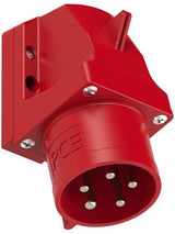 GP CEE 5P 32A 400V OPB WCD rød med stifter og faseskifter - 6313178