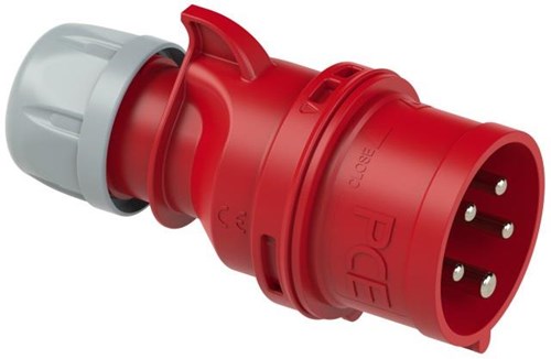 Gp cee 5p 32a 400v stik med faseskifter - 6314120
