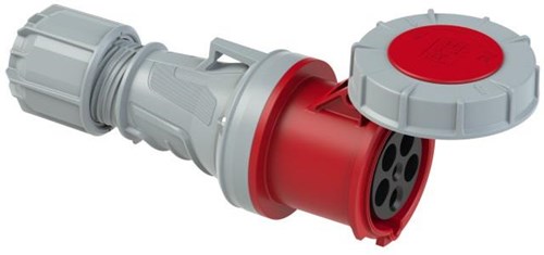 Gp cee 5p 63a 400v kontra rød ip-67 - 6313182