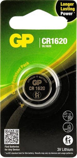 GP - CR1620 Lithium Button Cell 3V 1PK