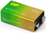 GP ultra 9 volt 6lr61 e-blok 3012540