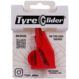 Dækglider ergonomisk dækkøber 7,8 x 4,3 cm rød
