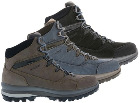 Grisport bari mid wandelschoenen dames - black - maat 37