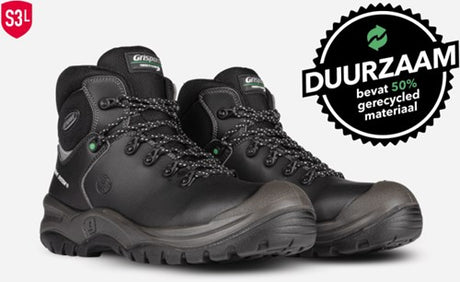 Grisport safety 103 duurzame veiligheidsschoen s3l | zwart | maat 47 - 8713458009823