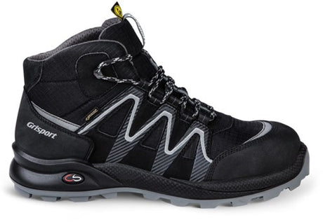Grisport safety cross gtx line 33663 hoog s3 esd | zwart zilver | maat 46 - 00.049.014.46