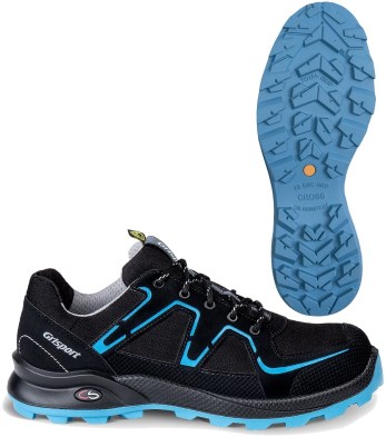 Grisport safety cross safety enduro 33604 laag s3 grijs blauw - maat 48 - 00.049.009.48