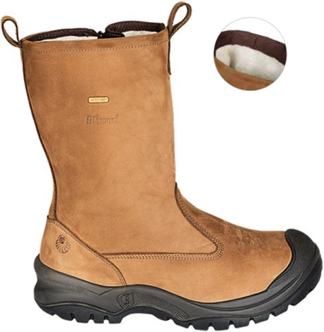 Grisport safety laars 72715c+l wool s3 cognac - maat 41 - 11.049.070.41