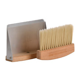 Esschert design bordstøvbakke og dåse lavet af zink l11,3 x b15,8 x h4cm