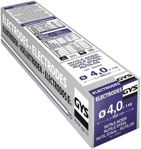 Gys elektroder stål o4.0mm (x110) - 5193085053 - 5193085053