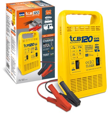 Gys tcb 120 | 230 v | 12 v | 150 watt | 30 - 120 ah - 5192023284