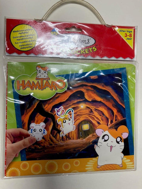 Universitetsspil hamtaro vinduesklistermærker genanvendelige