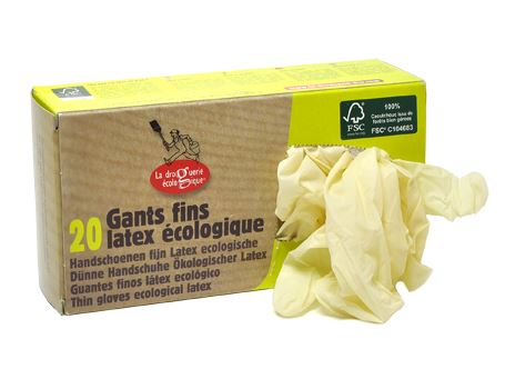 La droguerie écologique handsker latex engangsbrug - l