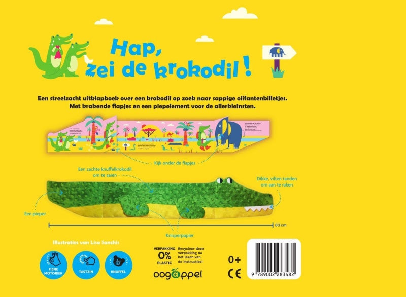 Øjenbid, sagde krokodillen! (stofhæfte)
