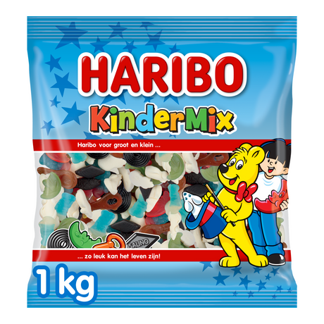 Haribo blandingspose til børn (6x 1 kg)