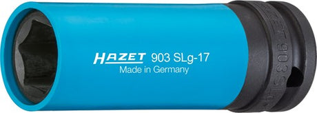 Hazet topnøgle 903slg-17 1 2 tommer (12,5 mm) firkantet hul udvendig sekskantet trækprofil sw 17 mm