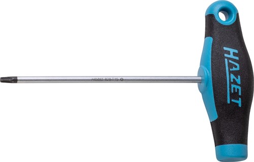 Hazet skruetrækker med t-håndtag 828-t15 indvendig Torx® profil sw t15