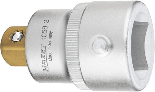 Hazet reducer 1058-2 3 4 tommer (20 mm) kvadratisk hul 1 2 tommer (12,5 mm) kvadratisk massiv længde: 52,3 mm