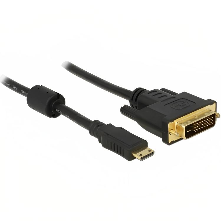 Abi HDMI C mini til DVI-D kabel