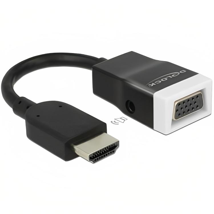 HDMI til VGA med lyd