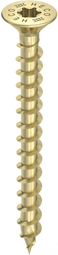 Heco topix-plus 3,5 x 45 vk t-20 vd gul verz; 500 stykker - hc60323