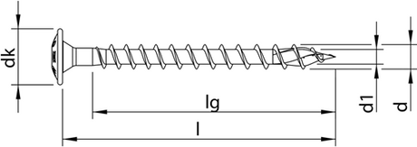 Heco-topix-plus 4,0 x 30, bagvægsskrue, t-20, vvd, vz; 500 stk - hc61968