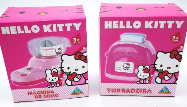 Bongers legetøj hello kitty brødrister og citrus juicer