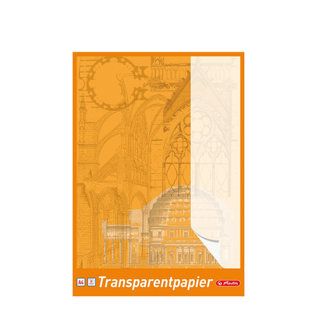 Herlitz gennemsigtigt papir a4 30 ark