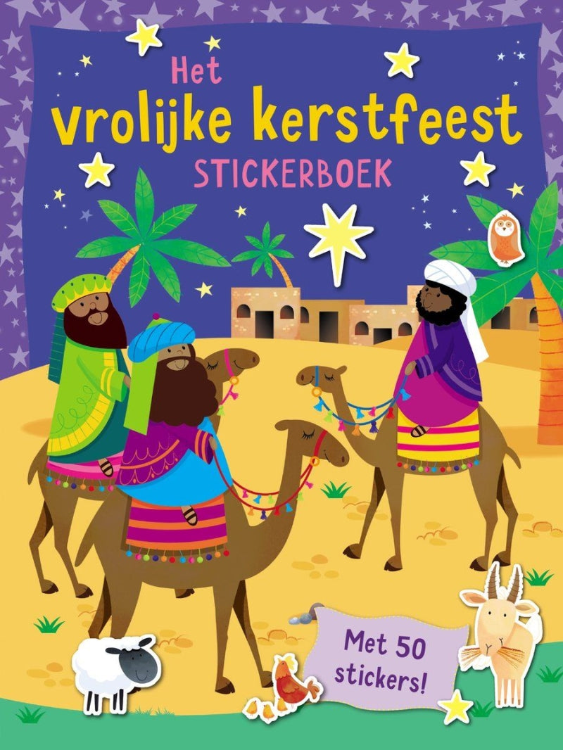 Kog den glædelige jul klistermærkebog
