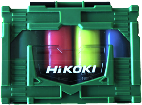 Hikoki accessoires 40030039 | doppenset | slagmoer 4-delig - 40030039
