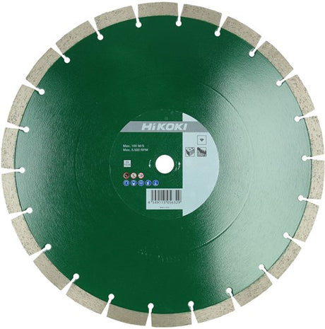 Hikoki accessoires diamant zaagblad 350x25,4x15 type universal economy sintered - 773007