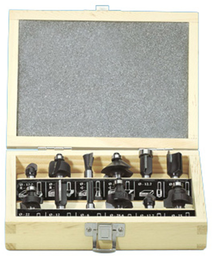 Hikoki accessoires frezenset 6 mm (12 stuks) 711016