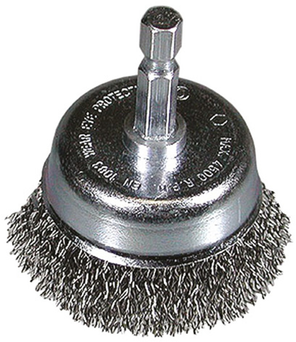 Hikoki accessoires komborstel 50x0.3 met 1 4 zeskant stift met gegolfd staaldraad - 751322