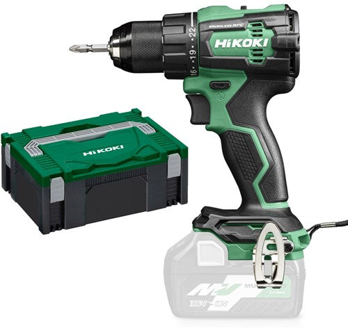 Hikoki ds18dew2z akku bore-skruetrækker | 18v | 70nm | ekskl. oplader og batterier | hsc ii etui ds18dew2z