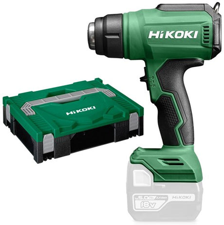 Hikoki rh18daw2z | accu heteluchtpistool | 18v | 2.000w | 30° - 550° | zonder accu en lader | in hsc i - rh18daw2z