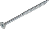 Hoenderdaal befæstelser hoenderdal spånplade skrue galvaniseret fladt hoved delgevind torx tx25 5,0x100 60 | 200 stykker - 0206.01.42601