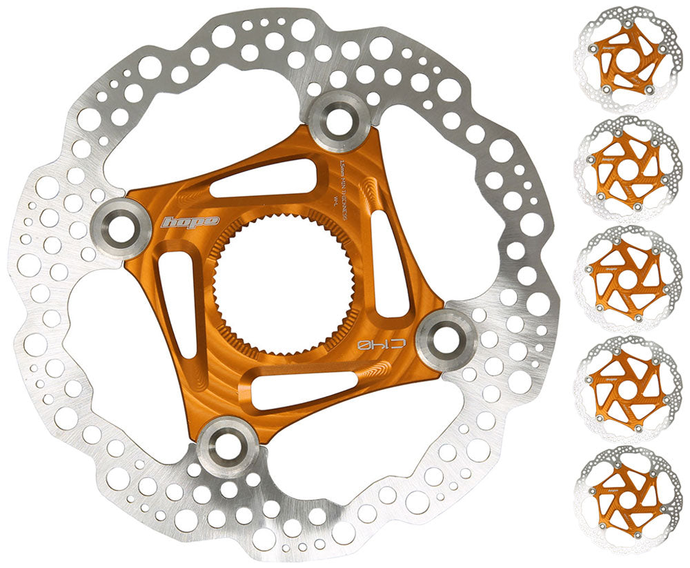 Hope flydende mtb centerlock skive rotor