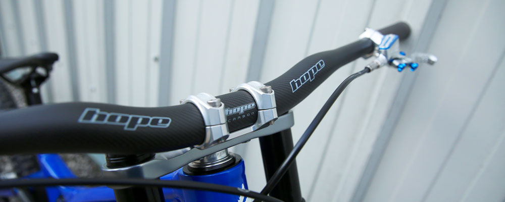 Hope riser 35 x 800mm carbon styr