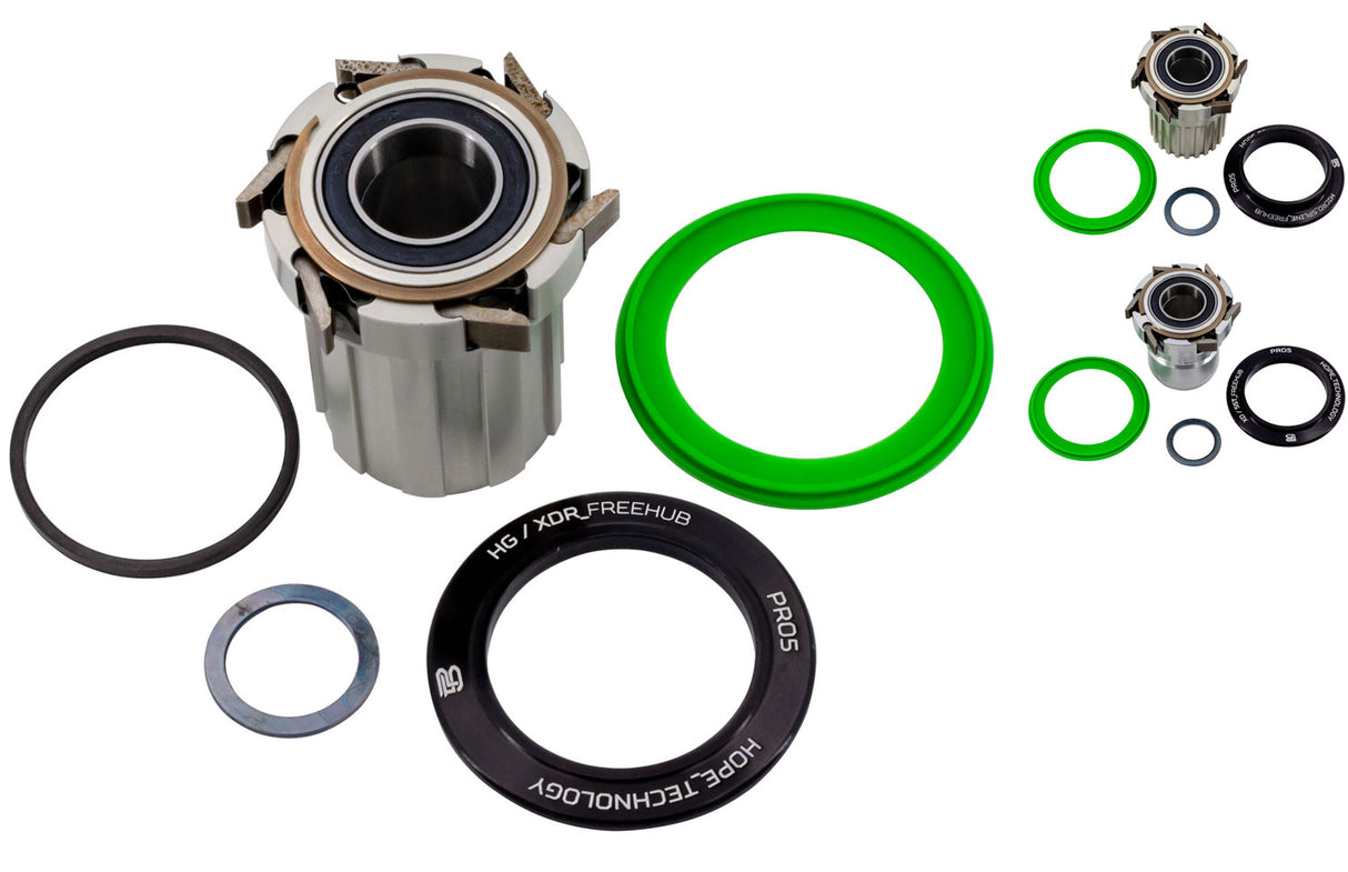 Hope pro 5 aluminium freehub krop