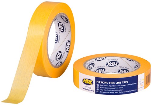 Hpx maskering 4400 fine line | orange | 24 mm x 50 m - fp2550 fp2550