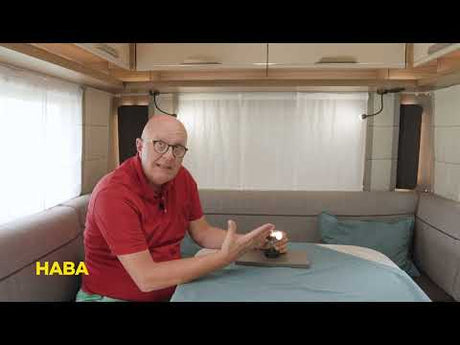 Sao fleksibel LED-spot med afbryder - sort