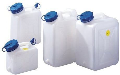 Hunersdorff jerrydåser med bred hals | 22 l hd-pe | h475xb370xd180mm | 1 stk - 818200 818200