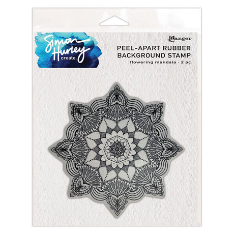 Ranger ink ranger • simon hurley create. baggrundsstempel blomstrende mandala