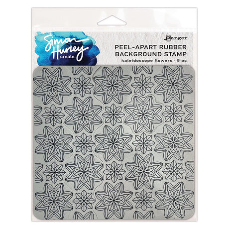Ranger ink ranger • simon hurley create. baggrund stempel kalejdoskop blomster